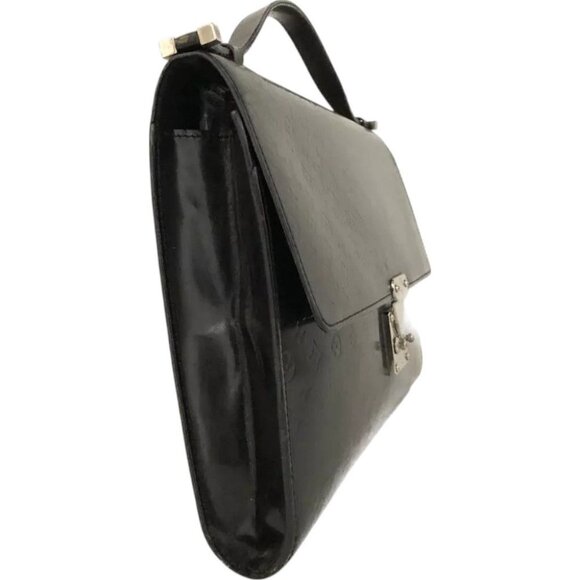 419250AX (K3) Louis Vuitton Hand Bag Anouchka MM Black Monogram Mini - Picture 4 of 11